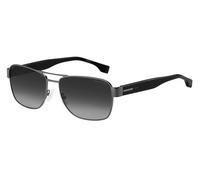 Hugo Boss Hombre Hugo Boss BOSS 1441/S ANS/WJ Gafas de sol Acero Barril de fusil Gris Cuadrada Polarizado Sombreado