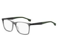Hugo Boss Hombre Hugo Boss BOSS 1582 3U5 Monturas ópticas Acetato Gris verde Cuadrada