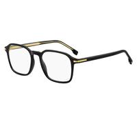 Hugo Boss Hombre Hugo Boss BOSS 1629 807 Monturas ópticas Acetato Negro Cuadrada