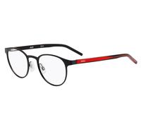 Hugo Boss Hombre Hugo Boss HG 1030 BLX Monturas ópticas Acero Negro/Rojo Redonda