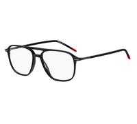 Hugo Boss Hombre Hugo Boss HG 1232 807 Monturas ópticas Acetato Negro Cuadrada