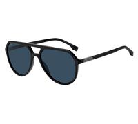BOSS Gafas de sol de acetato negro con detalle de logo de metal - StyleBOSS 1831/S80758KU, 58609969 Negro pcs.