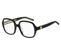 BOSS Montura para gafas graduadas de acetato negro con monograma Double B - StyleBOSS 1861/G8075319, 58610396 Negro pcs.