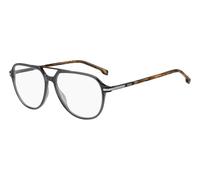 BOSS Montura para gafas graduadas de acetato y metal con puente doble - StyleBOSS 2009KB75815, 58787820 Gris pcs.