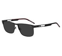 HUGO Gafas de sol negras con logo de goma - StyleHG 1385/S00356IR, 58610175 Negro pcs.