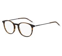 HUGO Montura para gafas graduadas en carey marrón con patillas metálicas - StyleHG 1406EX45120, 58610643 Marrón estampado pcs.