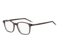 HUGO Montura para gafas graduadas de acetato marrón grisáceo con detalles de logo - StyleHG 142509Q5218, 58787816 Gris pcs.