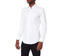 HUGO Camisa slim fit en popelín de algodón de planchado fácil - StyleC-Jenno, 50289499 Blanco 40