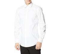 HUGO Camisa slim fit en popelín de algodón de planchado fácil - StyleC-Jenno, 50289499 Blanco 43