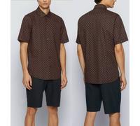 HUGO BOSS Luka 2F Piña Camiseta Piña Camisa de Hombre Regular Fit Iconic Wow L