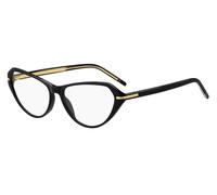 Hugo Boss Mujer Hugo Boss BOSS 1657 807 Monturas ópticas Acetato Negro Cat Eye