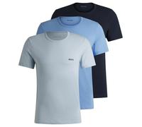Hugo Boss Paquete de Tres Playera s Interiores de algodón con Logo Bordado, Open Miscellaneous988, L