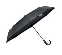 HUGO BOSS Paraguas Chevron, Gris oscuro, Talla única