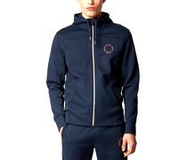 HUGO BOSS Saggy Circle Sudadera Con Capucha Azul Jersey Estampado Logo XXL