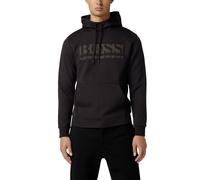 HUGO BOSS Soody 2 Sudadera con Capucha Hombre Regular Negro Logo L