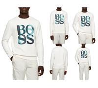 HUGO BOSS Stadler 47 Suéter Retro Sweatshirt Jumper Pullover Pulli XL