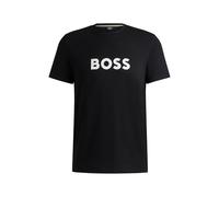BOSS Camiseta negro / blanco, Talla S