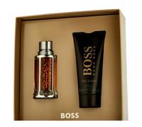 3x Hugo Boss The Scent Set con gel de ducha 50ml + 100ml