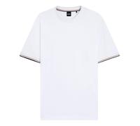 HUGO BOSS Thompson 04 T-Shirt Hombre Jersey Algodón 50501097 Blanco