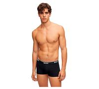 Calzoncillos deportivos BOSS x Matteo Berrettini Stretch-Cotton Trunks With Logo Waistbands 3P - black XL
