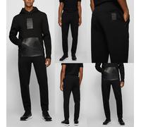 HUGO BOSS x AJBXNG Pantalón Jogger Halboa Negro Talla L Conjunto