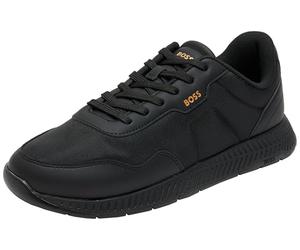 Hugo Boss - Zapatillas de Titanio, Negro, 44 EU