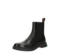 HUGO Botines Chelsea de piel con logo apilado - StyleLenner_cheb_pllt, 50548489 Negro 45