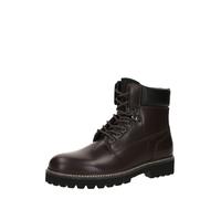 HUGO Botas de piel con cuello acolchado y suela acanalada - StyleDraven_halb_bo, 50552712 Marrón oscuro 42
