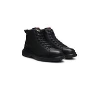 HUGO Botas de piel granulada con logotipo en relieve - StyleNash_halb_sg, 50573112 Negro 43