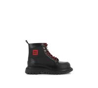 HUGO Botas para niños con insignia de logo - StyleG01299/09B32, G01299 Negro 32