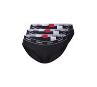 HUGO Braga 'TRIPLET BRIEF STRIPE' rojo / negro / blanco, Talla XS