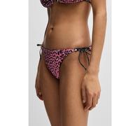HUGO Braguita de bikini estampado con cordones con detalle de la marca - StylePURE_SIDE TIE, 50540662 Fantasía S