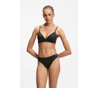 HUGO Braguitas de tiro bajo en microfibra elástica estampada - StyleSHADOW THONG, 50566799 Negro XL