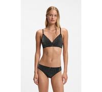 HUGO Braguitas elásticas con hilo metalizado y colgante - StyleSHINY BRIEF, 50570550 Negro S