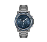 HUGO Reloj Analógico de Cuarzo Multifunción para Hombre Colección #Brave con Correa de Acero Inoxidable Gris - 1530350
