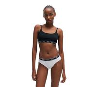 HUGO Braguitas de algodón elástico con logos en la cintura - StyleBRIEF STRIPE PYP, 50510624 Blanco S