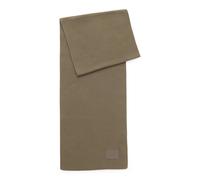 HUGO Bufanda de algodón con insignia de logo - StyleZevon_B, 50551521 Gris pcs.