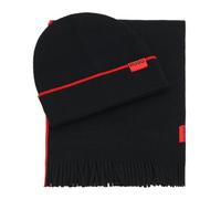 Hugo Bufanda de zaschel 180 cm caja de regalo negro