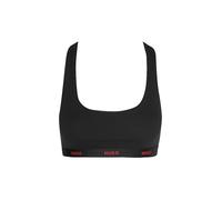 HUGO Bralette de algodón elástico con logos repetidos - StyleHUGO ID BRALETTE, 50557092 Negro L