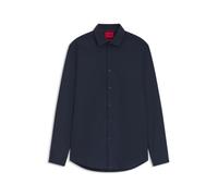 HUGO C-jenno, Camisa Hombre, Azul (Navy 413), 42 (Talla del fabricante: 40)
