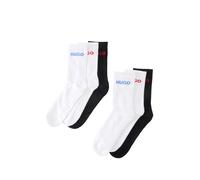 HUGO Calcetines azul claro / rojo vivo / negro / blanco 39-42 EUR