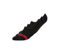 HUGO Calcetines invisibles rojo fuego / negro 43-46 rojo fuego / negro