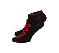 HUGO Calcetines invisibles rojo / negro 35-38 rojo / negro