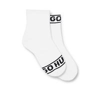 HUGO Calcetines para mujer 2p Sh Logo Cc W White100, 35-38 EU, White100