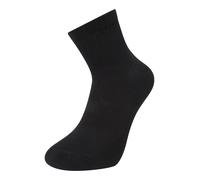 HUGO Paquete de tres pares de calcetines tobilleros con etiquetas con logo rojas - Style3P SH RIB LABEL CC, 50541597 Negro 39-42