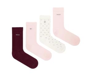 Hugo - Calzini Altezza Regolare Con Dettagli Con Logo 4P RS Gift Shine - Underwear - Mujer - Multicolor - ONE SIZE -