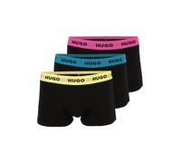 HUGO Paquete de tres calzoncillos con cintura de jacquard con logos - StyleTRUNK TRIPLET PACK, 50532611 Negro M