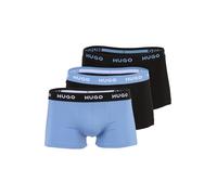 HUGO Calzoncillo boxer azul real / negro / blanco M EUR