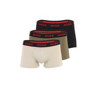 HUGO Calzoncillo boxer beige claro / rojo / negro M EUR