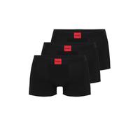 HUGO Paquete de tres calzoncillos de algodón elástico con logos en la cintura - StyleTRUNK TRIPLET GALAXY, 50532797 Negro S